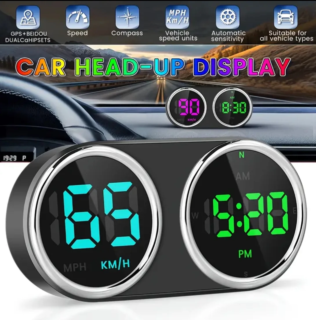 Intervalometer Timer - 車オートバイ電子時計 GPS HUD KM/H MPH スピードメーター
