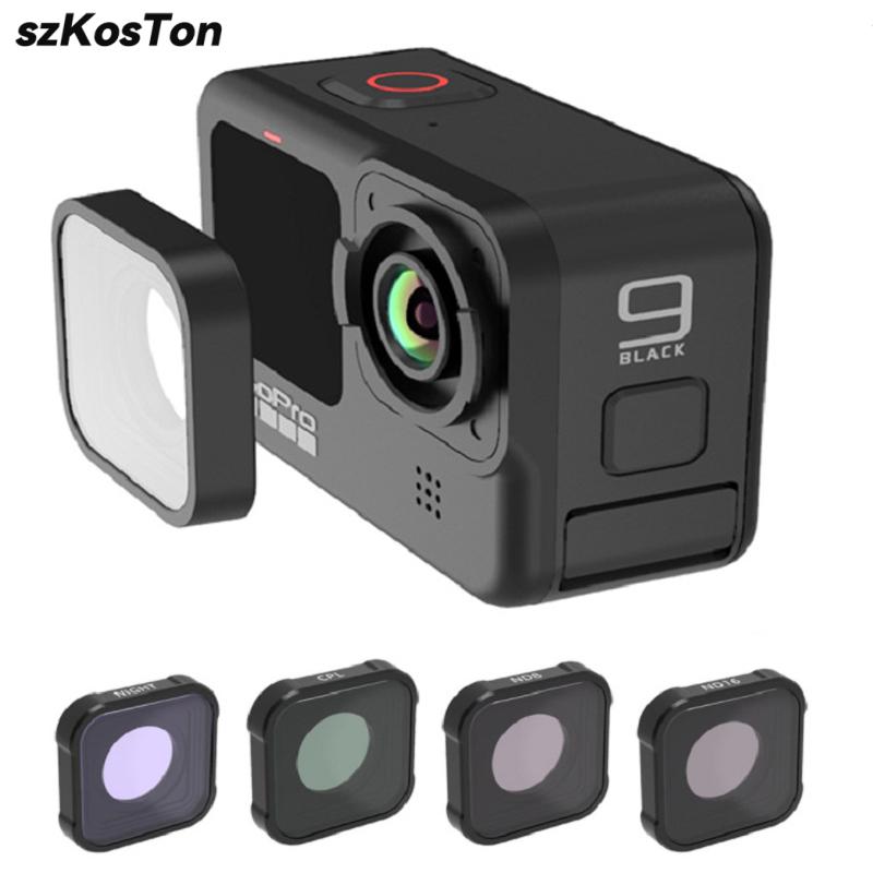 Gopro Action Camera Hero 12 Black - Hrフィルターcpl nd8 nd16 nd32 for gopro
