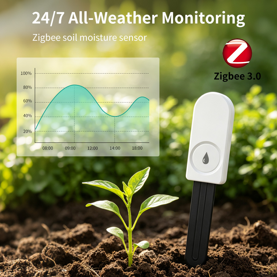 Intervalometer Timer - スマートZigBee土壌水分センサー 温度湿度計 温湿度計 ガーデン土壌テスター アプリリアルタイムモニター