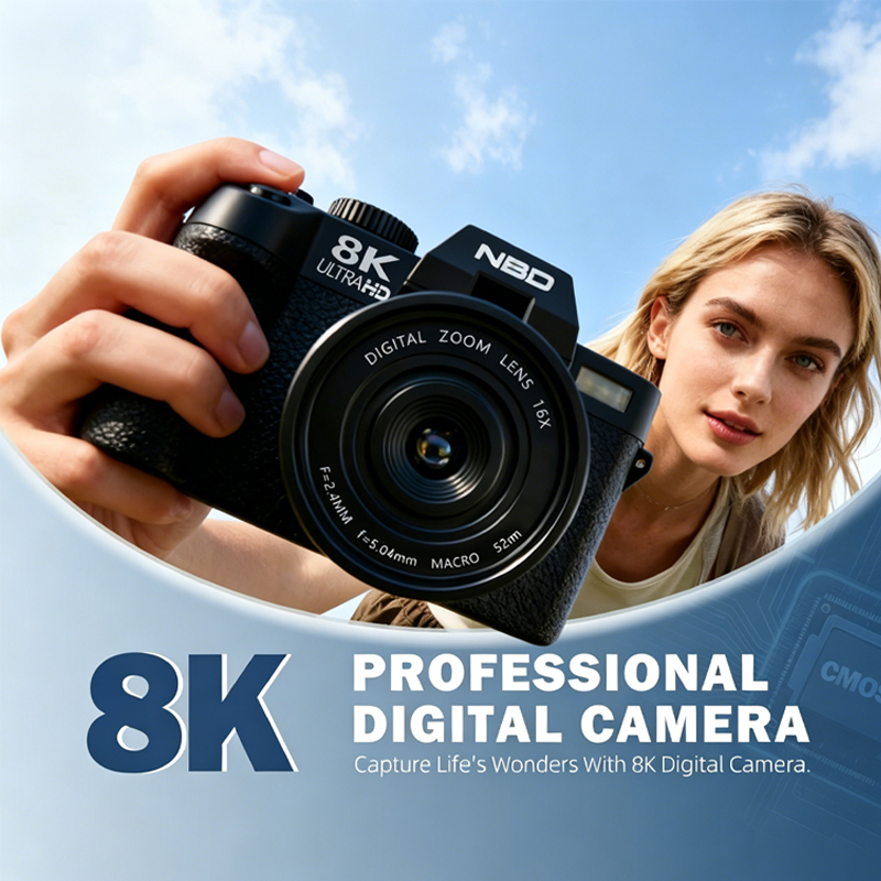 Photography Nature Images - プロ仕様デジタルカメラ YouTube 64MP&8K フリップスクリーン搭載 レトロVlogレコーダー コンパクト写真カメラ