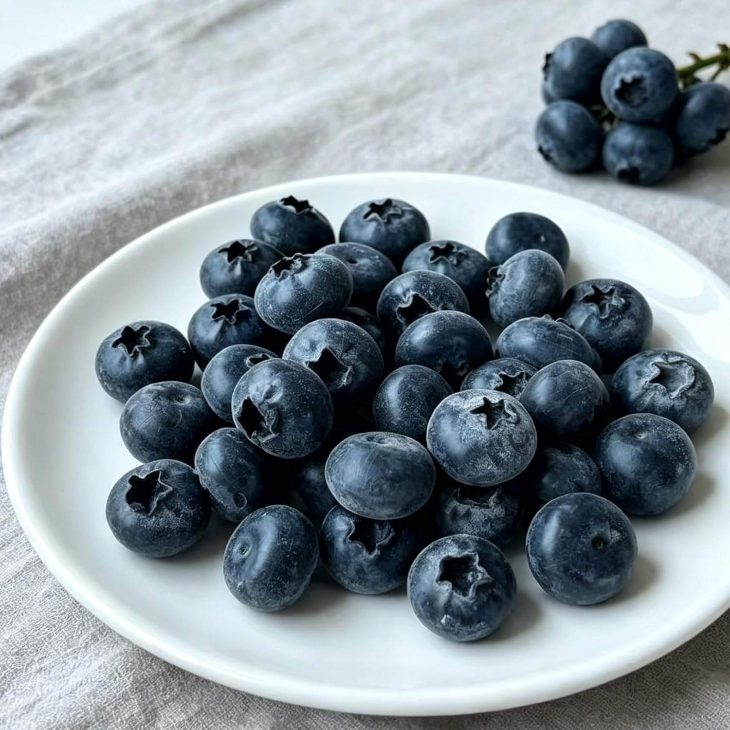 Photography Of Food - フェイクブルーベリー、リアルな人工果物、耐久性のあるブルーベリー装飾品、工芸品、家庭、キッチンのディスプレイ、DIYプロジェクト、食品写真撮影用