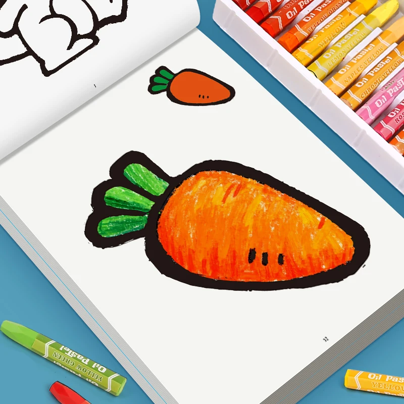 Photography Of Book - 32ページの多様なコンテンツの子供向け塗り絵、鮮やかな動物と自然のデザインの描画ワークブック