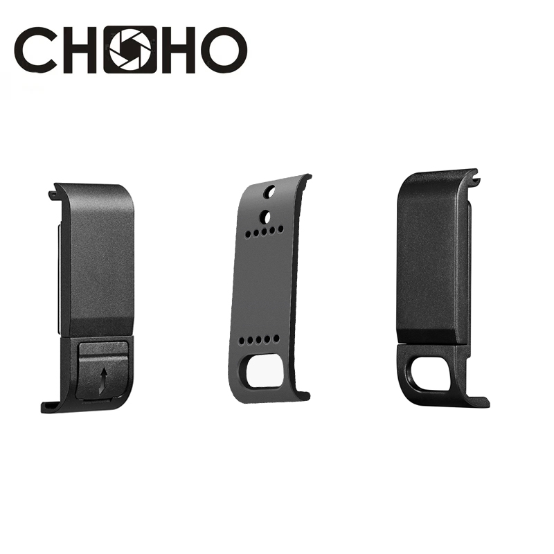 Gopro Action Camera Hero 12 Black - 充電式サイドカバーケース交換バッテリー蓋ドアカバープラスチックゴープロヒーロー 13/12/11/10/9/8 黒アクセサリー