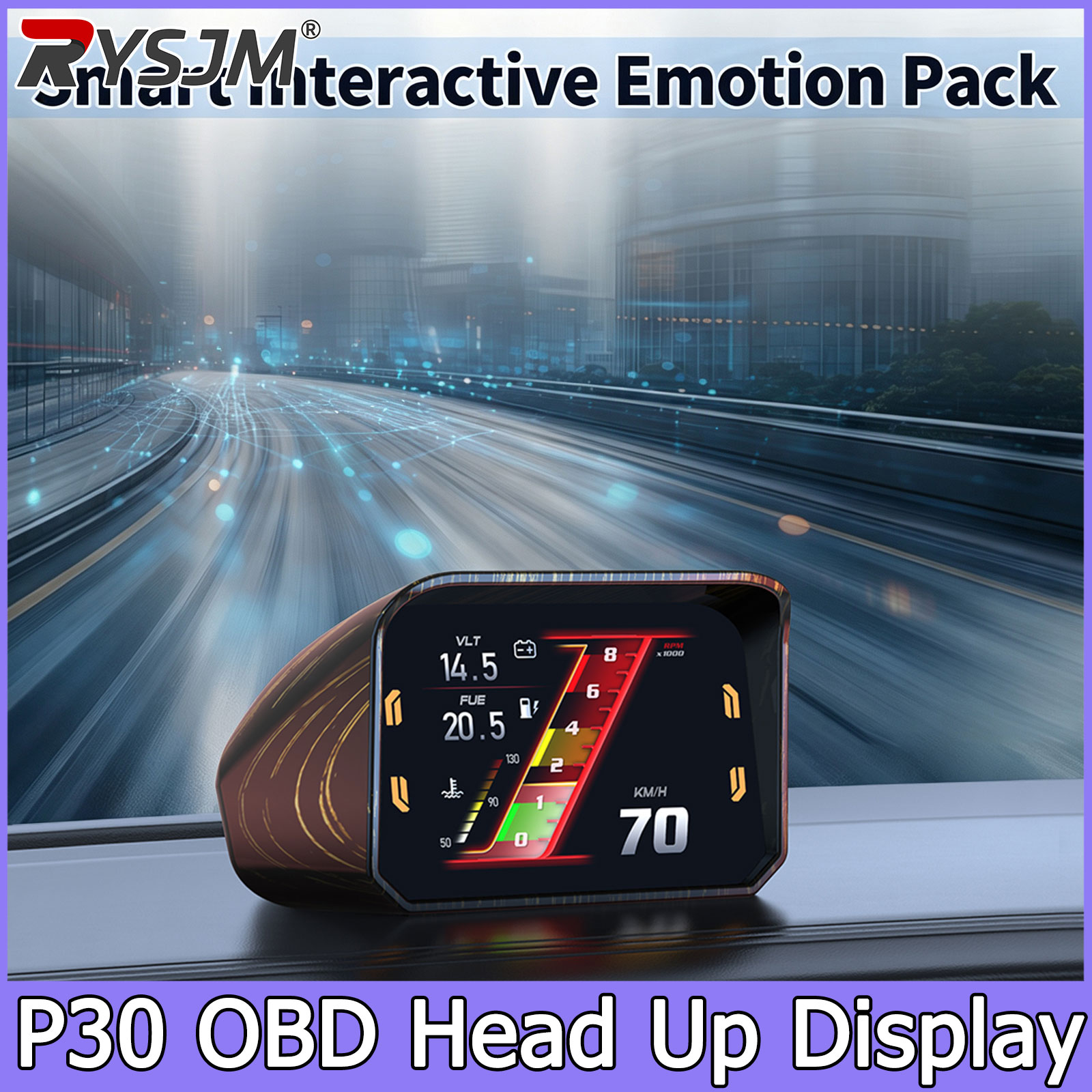 Intervalometer Timer - P30 スピードメーター RPM メーター HUD OBD2