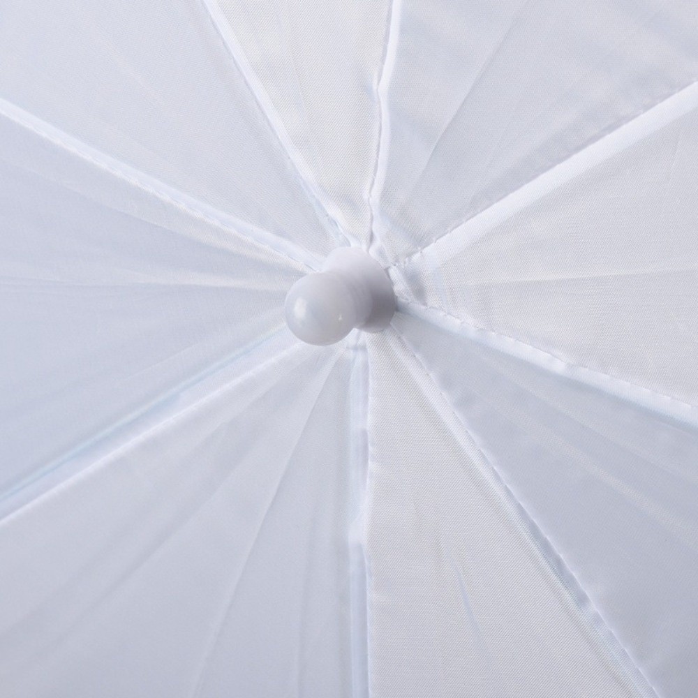 Photography Umbrella Diffuser - 50cm/20インチ撮影用傘 ソフトメタルハンドル ホワイト照明傘 耐久性のあるディフューザーライトクロス ソフトライト傘