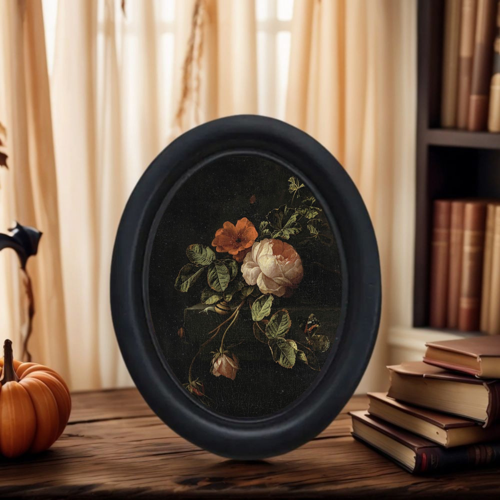 1ピース ヴィンテージ ハロウィン ピオニーフラワー装飾ウォ - Photography Dark のレビューと価格