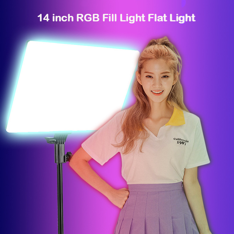 RGB 14 インチ LED ビデオライトリモコン写真撮影  - Pixel Art Led Panel のレビューと価格