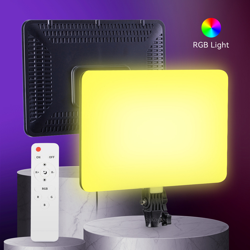 RGB 14 インチ LED ビデオライトリモコン写真撮影  - Pixel Art Led Panel のレビューと価格