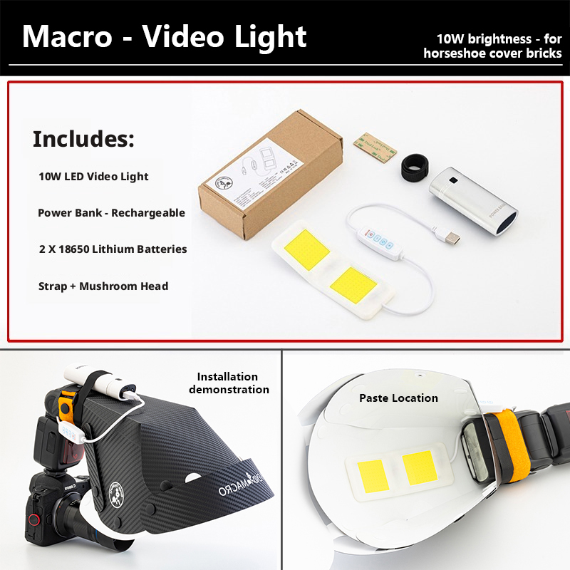 10W ミニフォーカシングライト、すべてのゲージディフューザ - Photography Term のレビューと価格