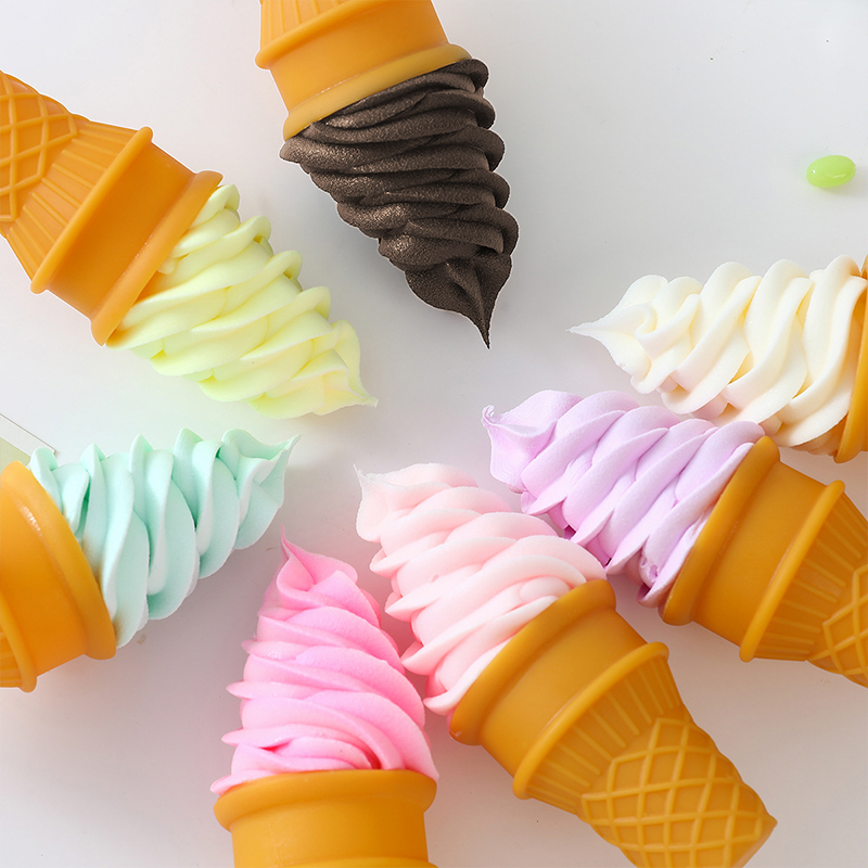 シミュレーションクリスピーアイスクリームモデル現実的な人工食 - Photography Of Food のレビューと価格