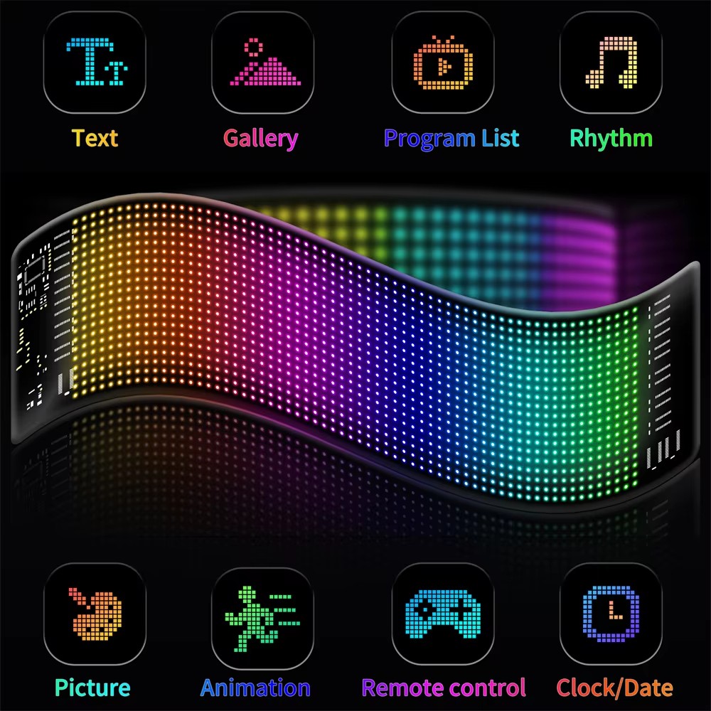 【16x96 LED PLus】【192mm*898mm】【 - Pixel Art Led Panel のレビューと価格