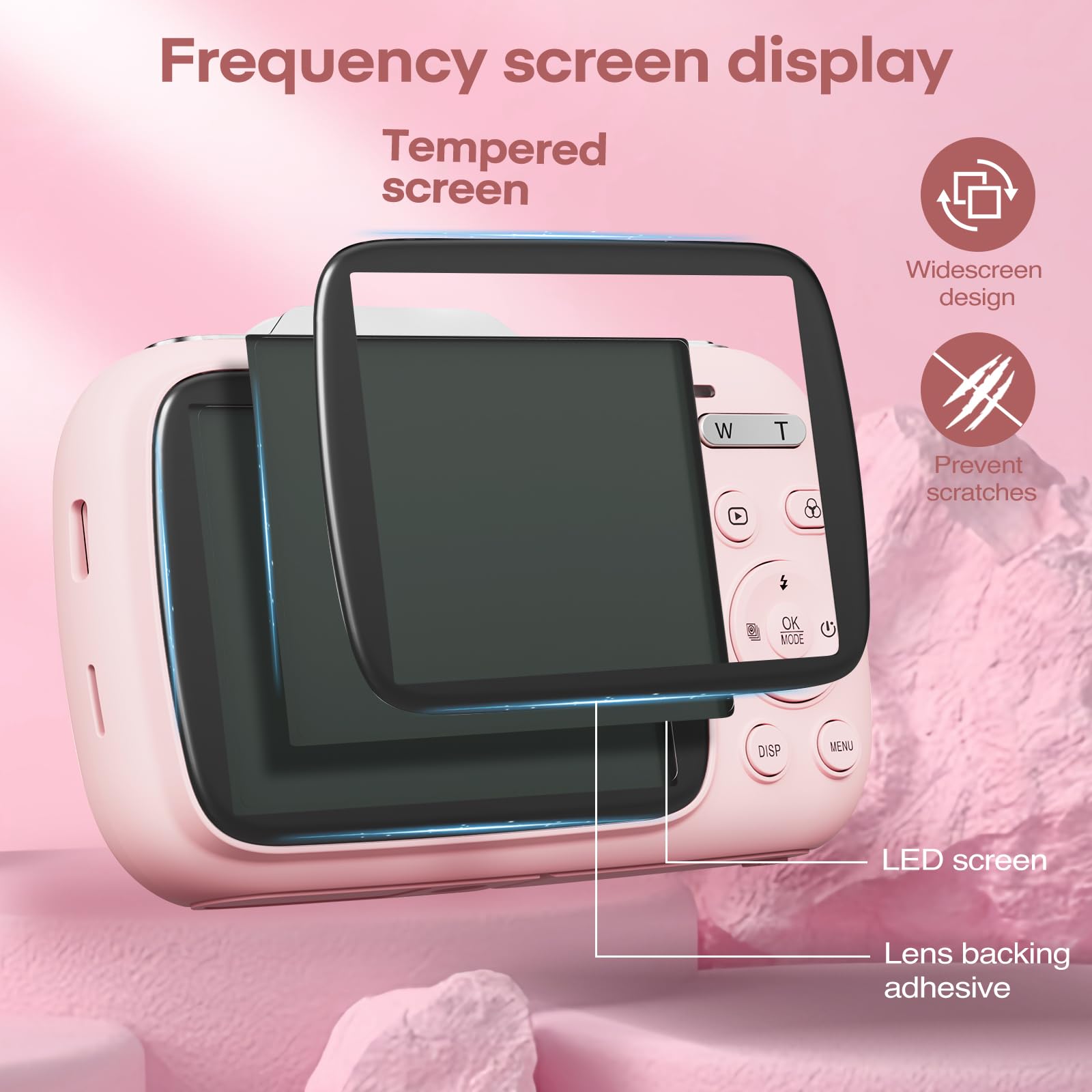 5K 80MPデジタルカメラ セルフィー用 18倍ズーム V - Photography Nature Images のレビューと価格