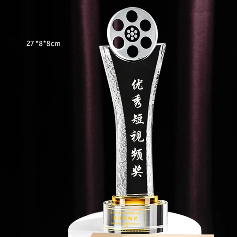 カスタマイズされたクリスタルトロフィー、映画テレビ写真ショー - Photography Competition のレビューと価格