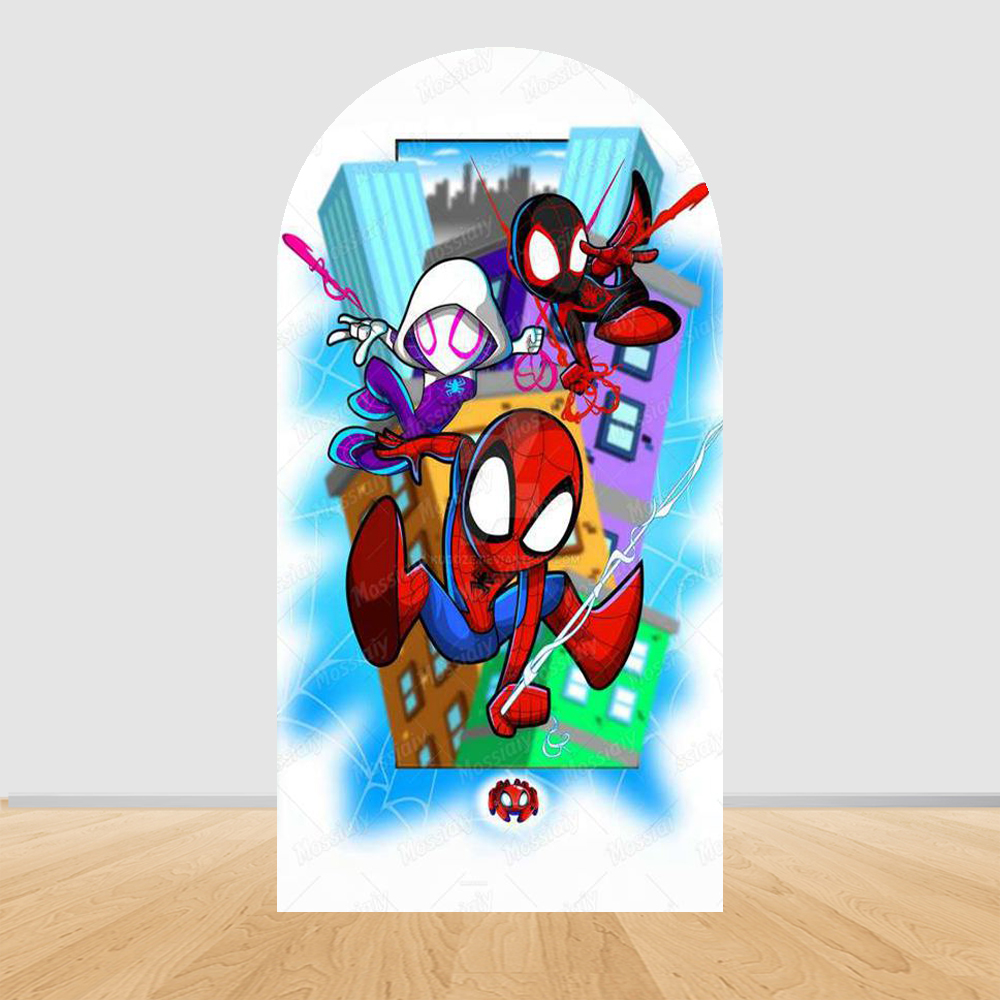 スパイダーマンとアメージングフレンズアーチバックドロップカバ - Photography Sport のレビューと価格