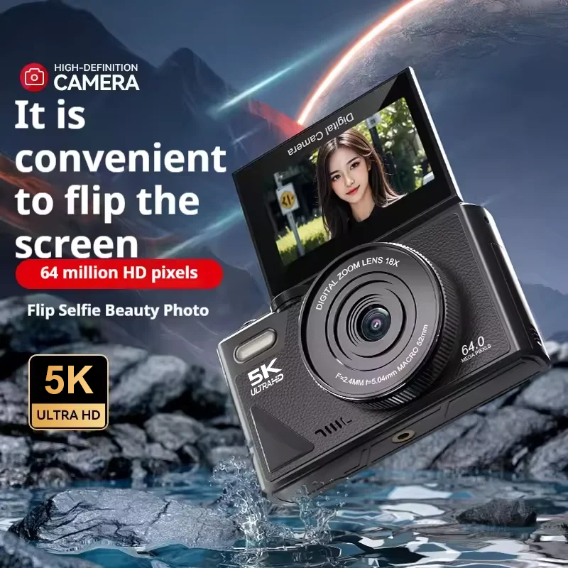 75MP デジタルカム写真カメラ 3.0 インチフリップスク - Photography Nature Images のレビューと価格