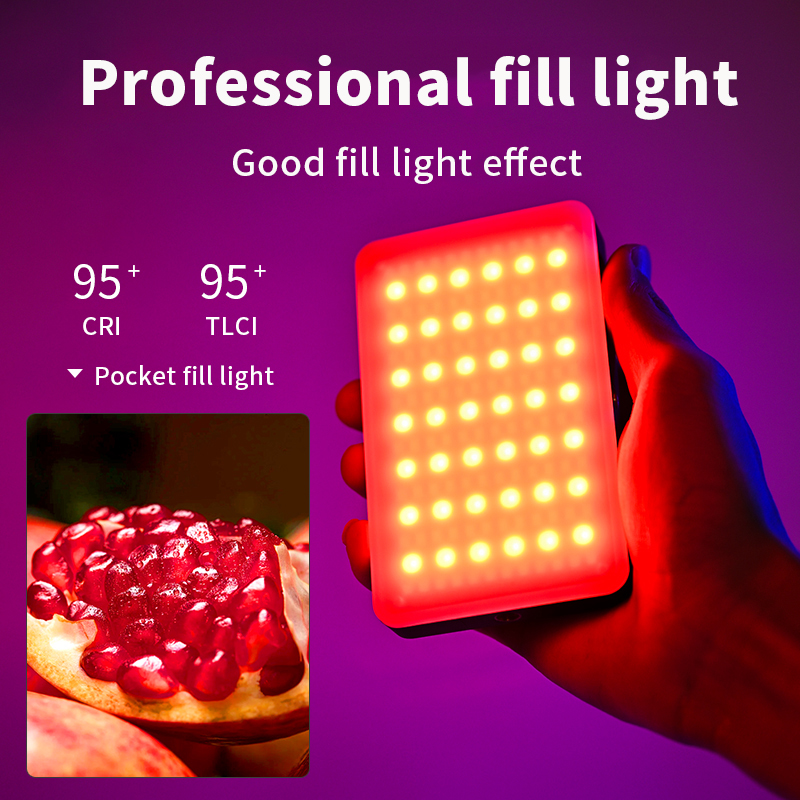 RGB ビデオライトポータブル LED カメラライトパネルフ - Pixel Art Led Panel のレビューと価格