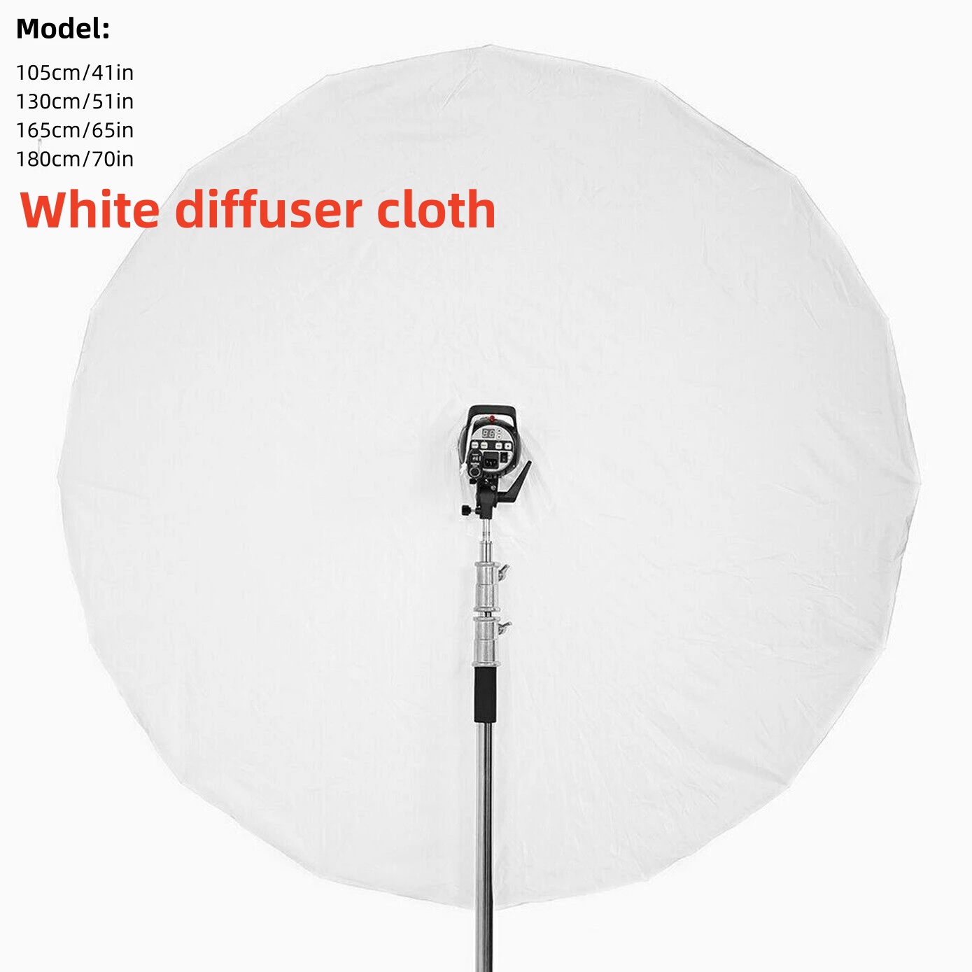 パラアンブレラ拡散生地布スタジオフラッシュ写真撮影用 70  - Photography Umbrella Diffuser のレビューと価格