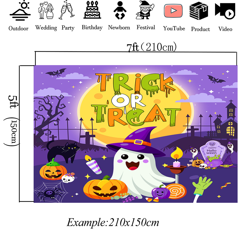 モクシカ トリック・オア・トリート ハロウィン写真撮影用背景 - Photography Trick のレビューと価格