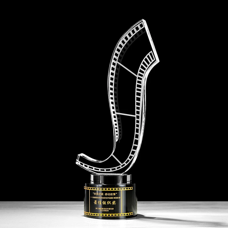 映画テレビ写真用カスタマイズクリスタルトロフィー、ショートビ - Photography Competition のレビューと価格
