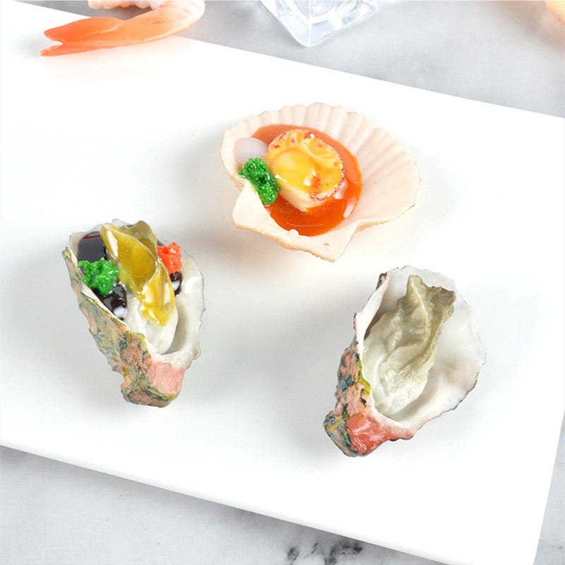 人工毛ヤスタースカロップ偽の食品シミュレーションモデルバーベ - Photography Of Food のレビューと価格