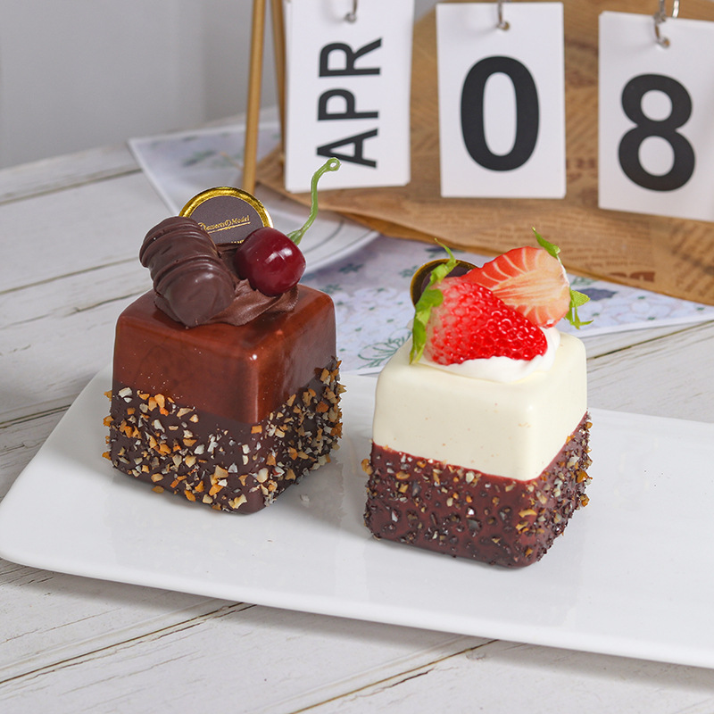 1PC 人工フルーツケーキビスケット偽食品装飾写真撮影プロ食 - Photography Of Food のレビューと価格