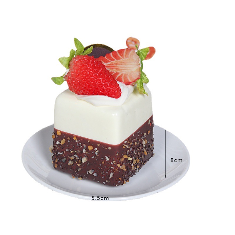 1PC 人工フルーツケーキビスケット偽食品装飾写真撮影プロ食 - Photography Of Food のレビューと価格