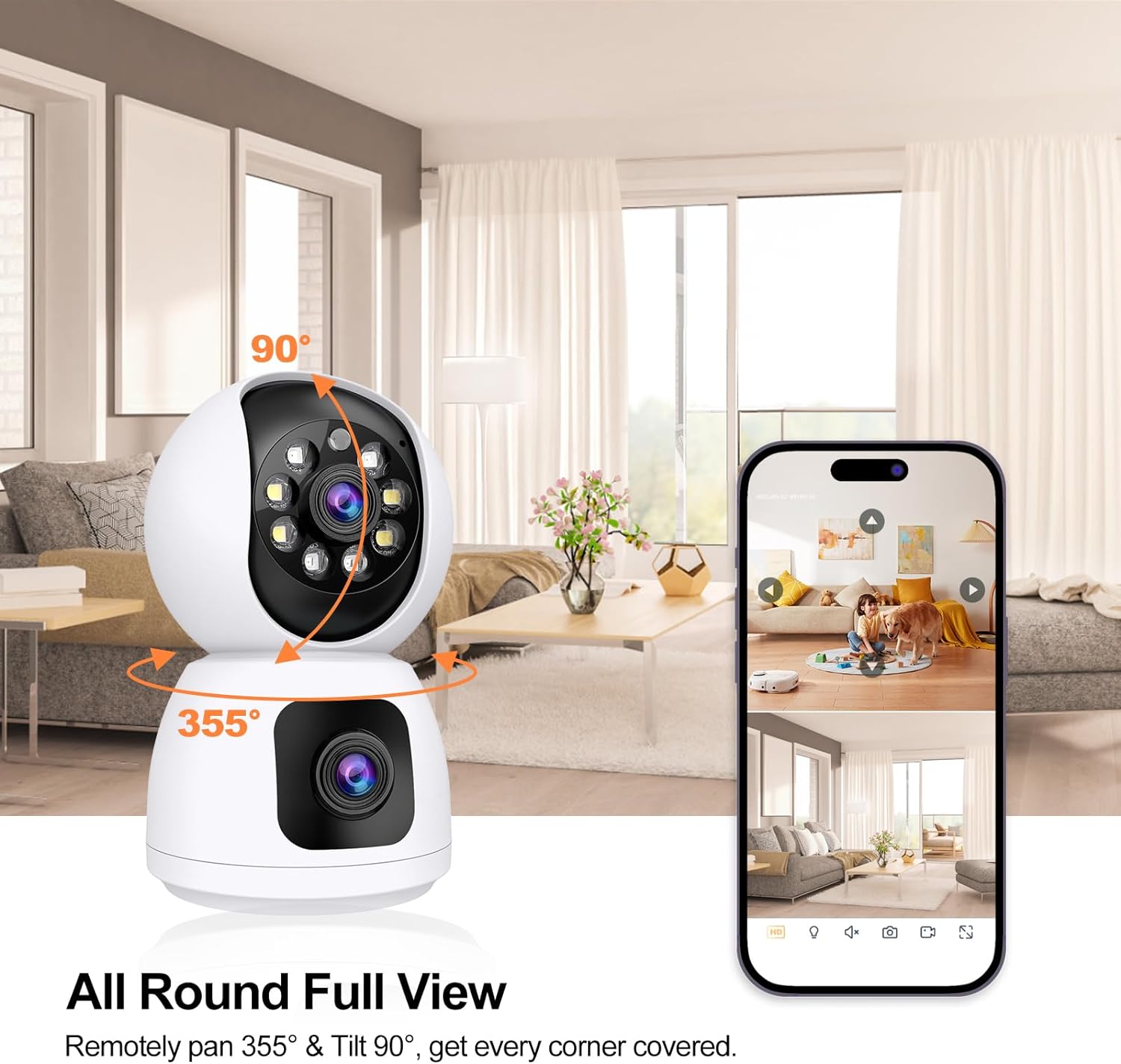 ANSVICAM Tuya スマート 4K 8MP デュアル - Photography Term のレビューと価格