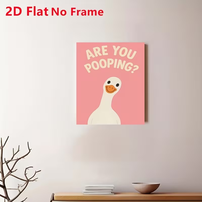 モダンなピンクカラーの「Are You Pooping」の言 - Photography Image のレビューと価格