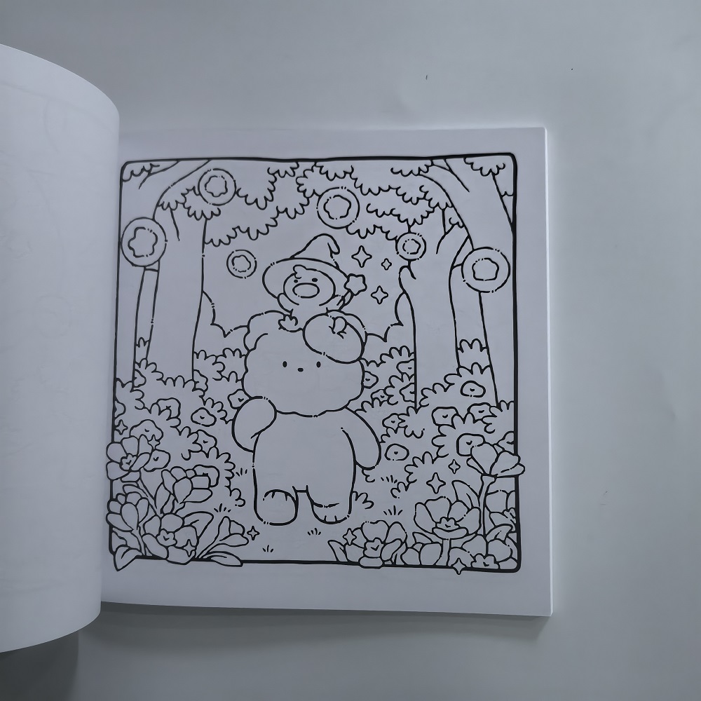 夢のようなふわふわでキュートで心地よい大人向け塗り絵ブック  - Photography Of Book のレビューと価格
