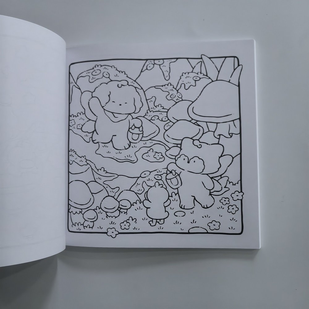 夢のようなふわふわでキュートで心地よい大人向け塗り絵ブック  - Photography Of Book のレビューと価格