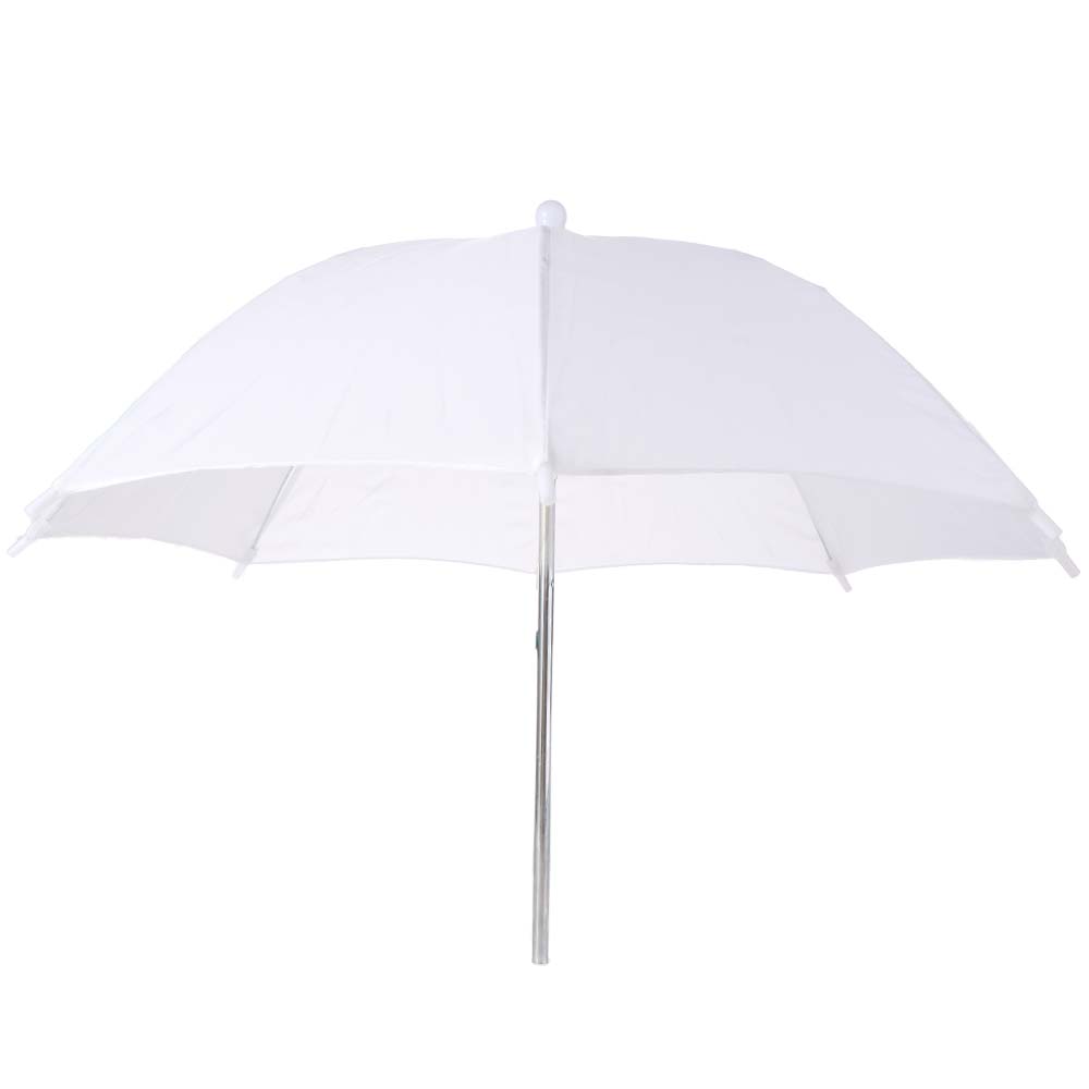 50cm/20インチ写真撮影用傘 白色 ソフトメタルハンドル - Photography Umbrella Diffuser のレビューと価格