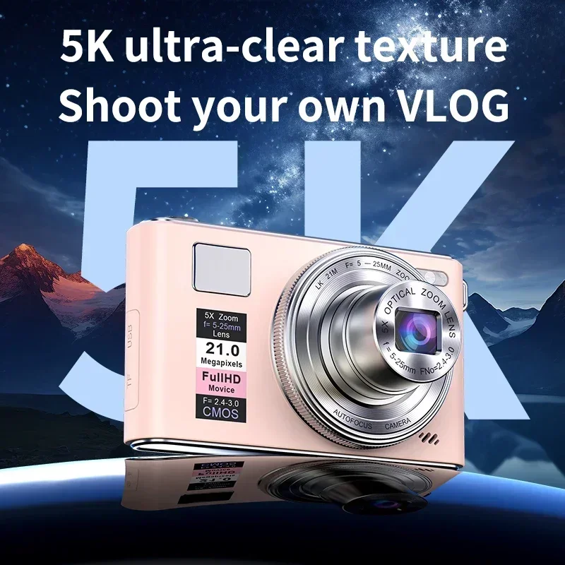 5K 64MP HDデジタルカメラ 5倍光学ズーム望遠レンズ - Photography Nature Images のレビューと価格